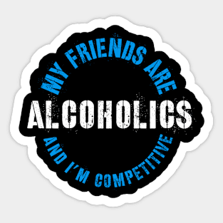 ALCOHOL Sticker